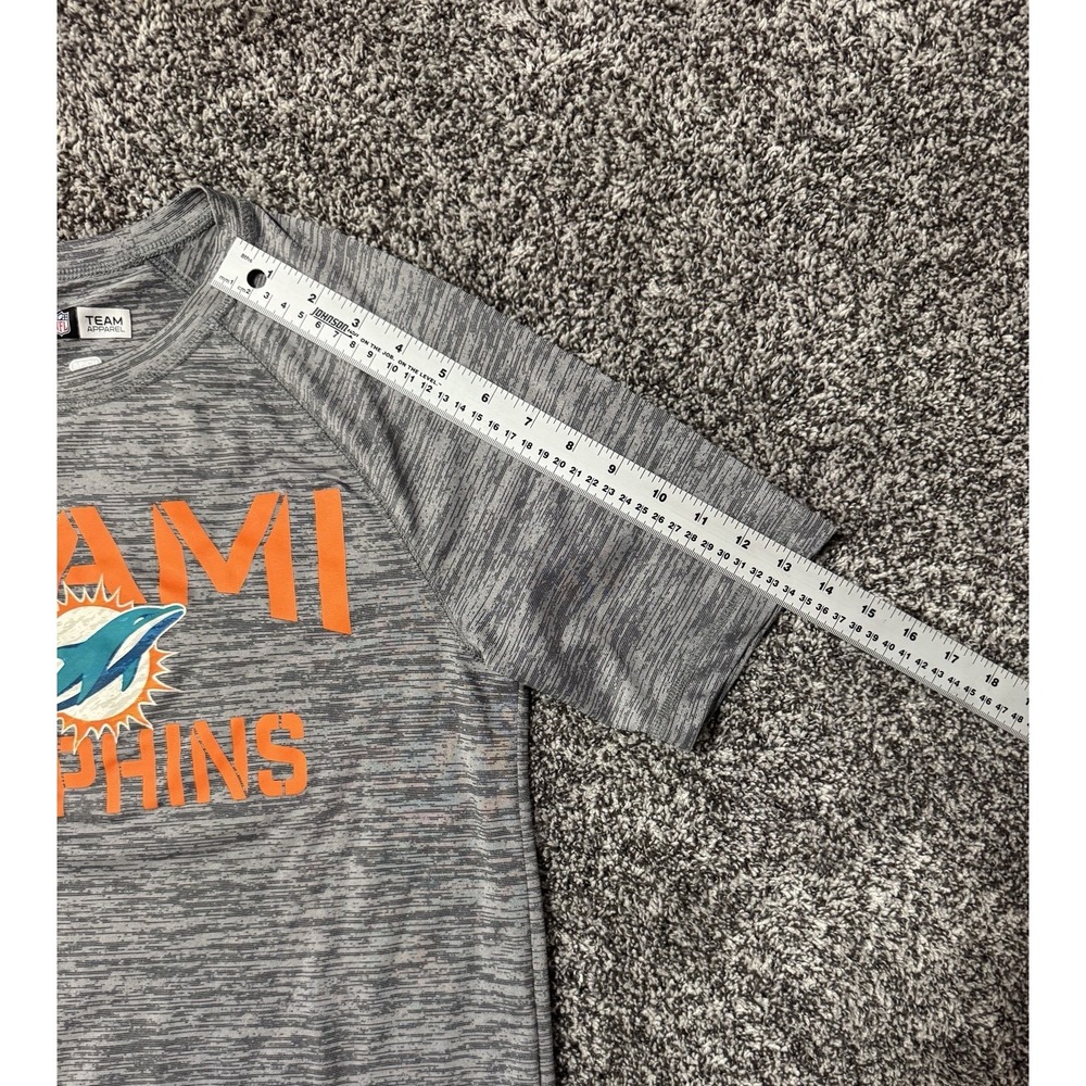 2 Miami Dolphins Shirt Men's Small Nike Apparel Teal Short Sleeve NFL Football - Picture 12 of 12